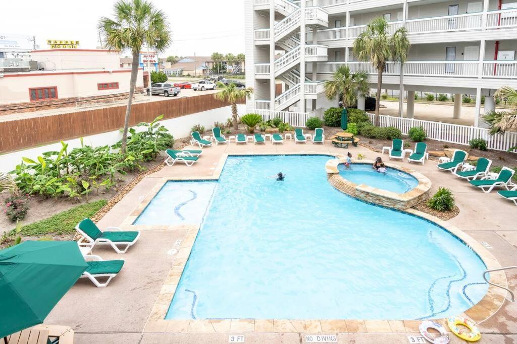 Gypsea Blu Beach Condo Steps To The Beach Galveston Buitenkant foto