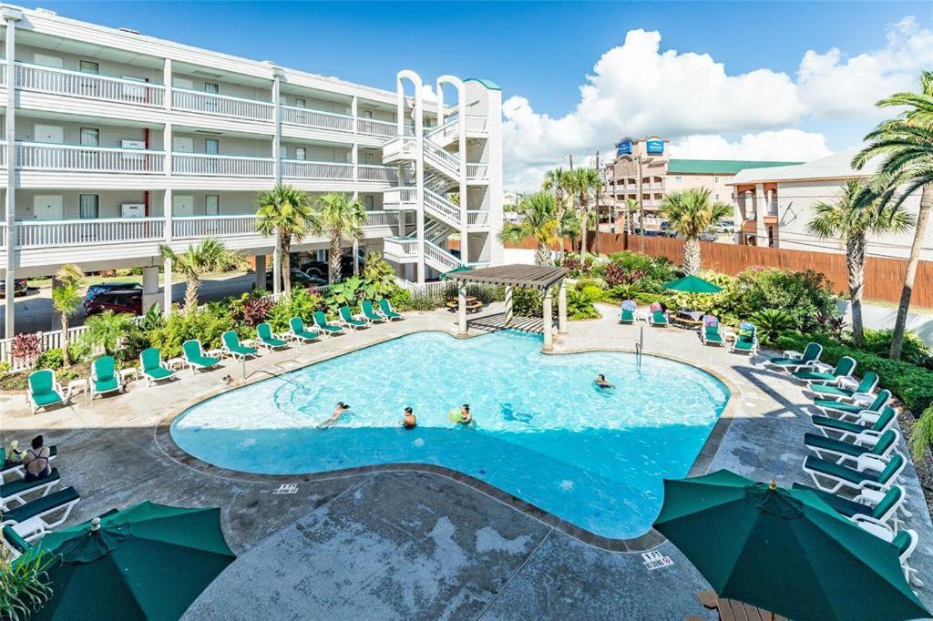 Gypsea Blu Beach Condo Steps To The Beach Galveston Buitenkant foto