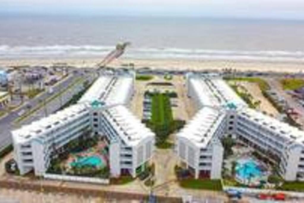 Gypsea Blu Beach Condo Steps To The Beach Galveston Buitenkant foto